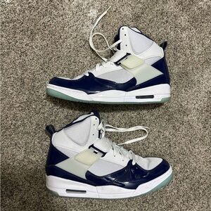 Jordan Flight 45 High Midnight. Navy. Size: 12 Used.​